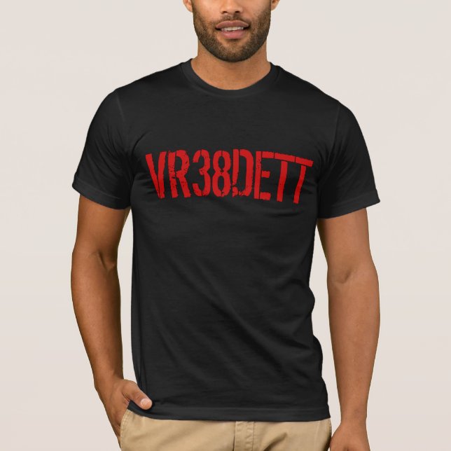 Skyline GT-R VR38DETT Engine Code T-Shirt (Front)