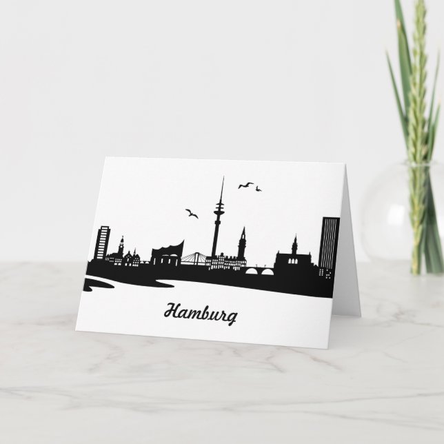 Skyline Hamburg Card (Front)