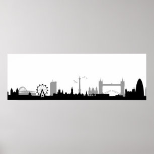 Skyline London Poster