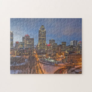 Skyline Montreal. Jigsaw Puzzle