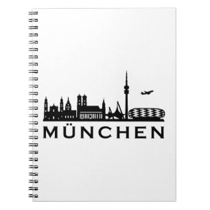 Skyline Munich Notebook