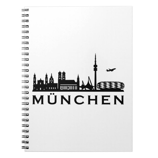 Skyline Munich Notebook (Front)