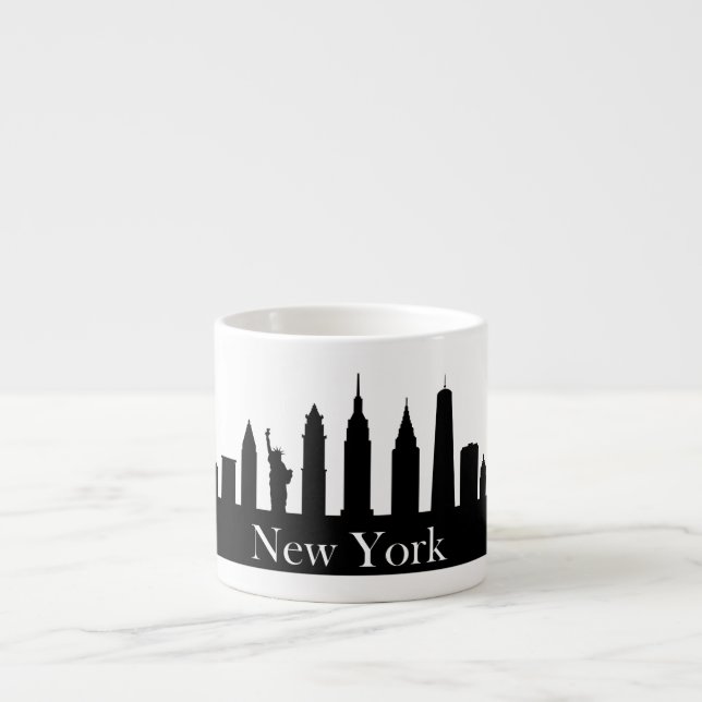 Skyline New York Espresso Cup (Front)