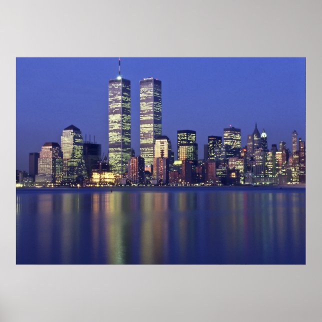 Skyline NYC with World Trade Centre Poster (Front)