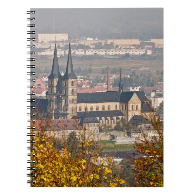 Skyline of Bamberg, Germany Notebook (Front)