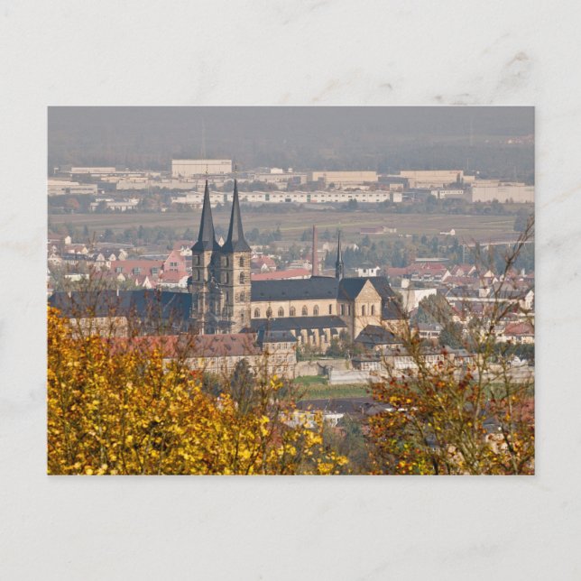 Skyline of Bamberg, Germany Postcard (Front)
