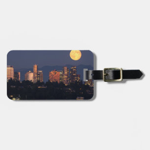 Skyline Of Bellevue From Lake Washington At Dusk Luggage Tag