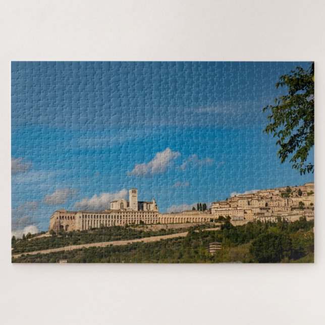 Skyline of city of Assisi, Italy Jigsaw Puzzle (Horizontal)