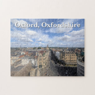Skyline of Historic Oxford in Oxfordshire, UK Jigsaw Puzzle