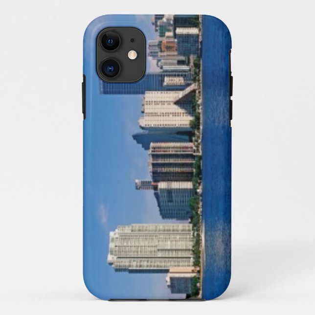 Skyline of Miami, Florida Case-Mate iPhone Case (Back)