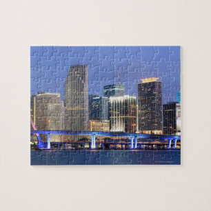 Skyline of Miami Jigsaw Puzzle