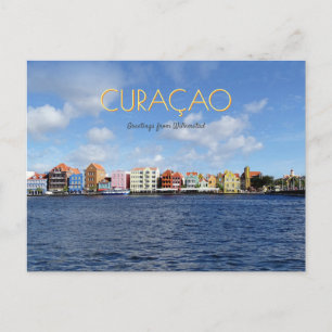 Skyline of Willemstad (customisable) Postcard