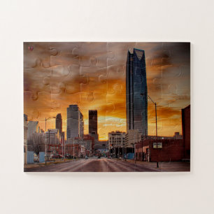 Skyline Oklahoma Jigsaw Puzzle