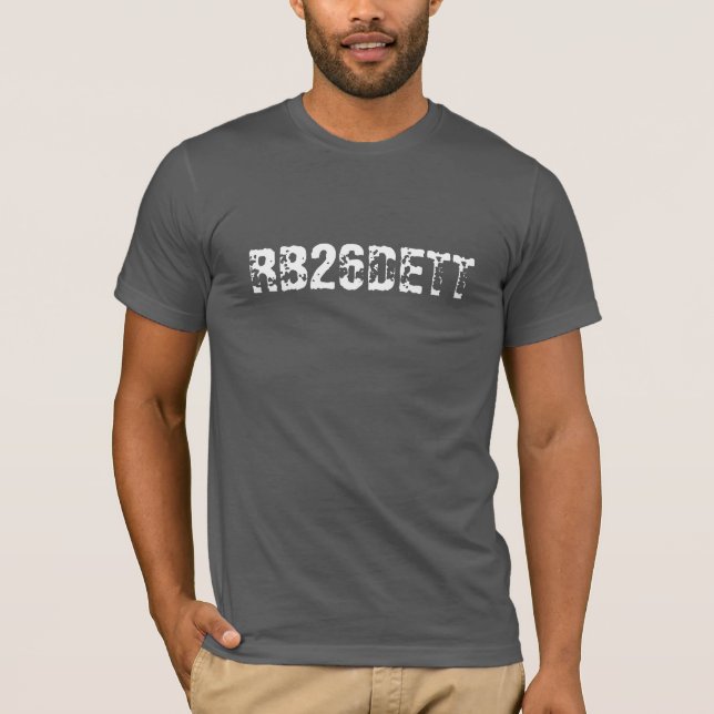 Skyline RB26DETT Engine Code T-Shirt (Front)