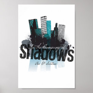 Skyline records poster