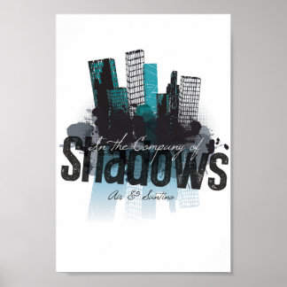 Skyline records poster