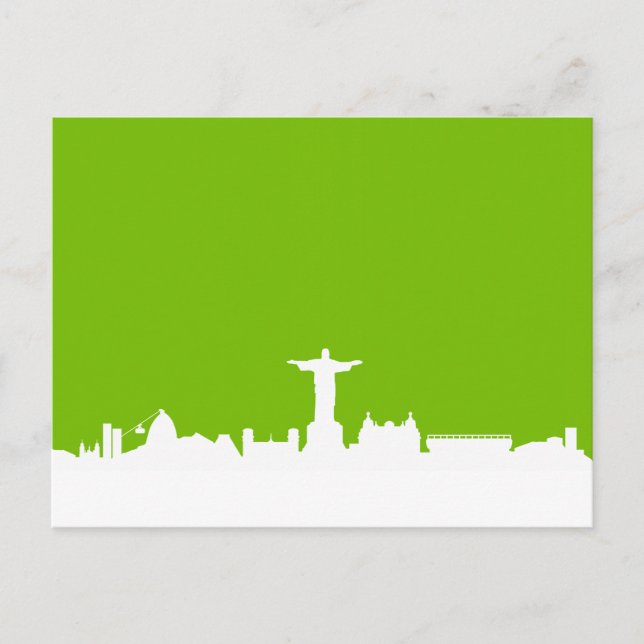 Skyline Rio de Janeiro Postcard (Front)