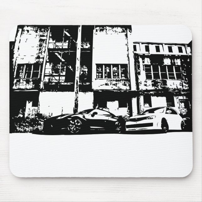 Skyline & STI Mouse Pad (Front)