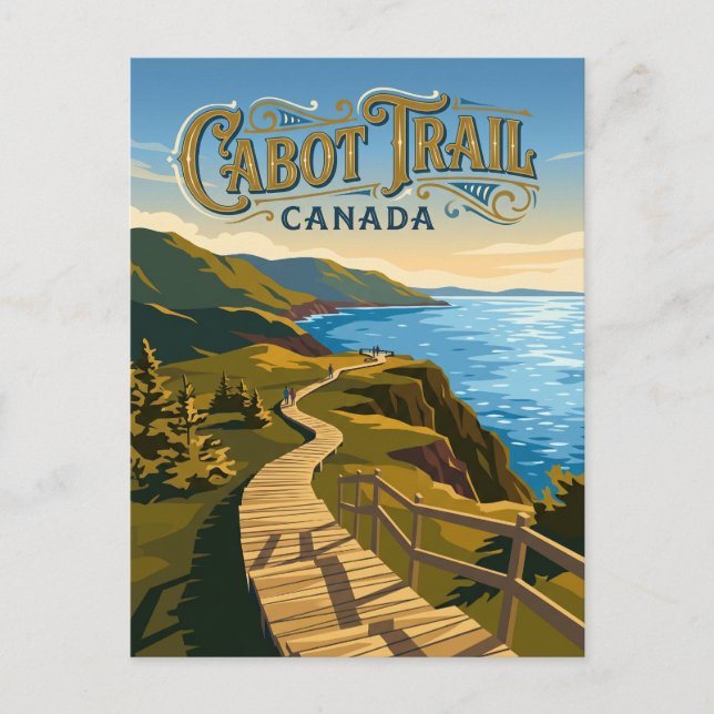 Skyline Trail Canada Postcard (Front)