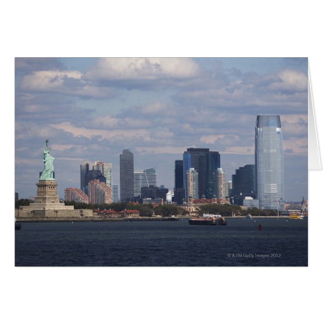 Skyline with Statue of Liberty (Front Horizontal)