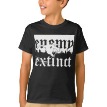 skylinewhite kids shirt by enemy extinct