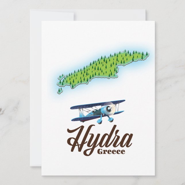 Skyros Greece island map (Front)