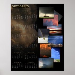 Skyscapes 2005 Calendar Poster