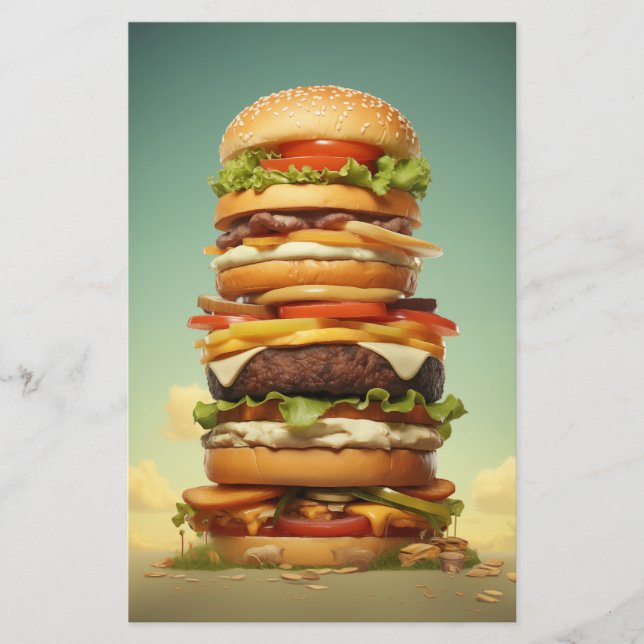 Skyscraper Burger (Front)