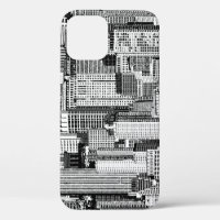 Skyscraper City Isometric Seamless Texture