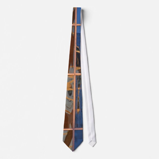 Skyscraper reflection tie (Front)