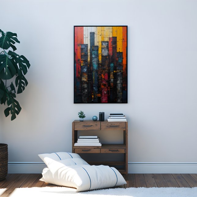 Skyscrapers Canvas Print (Skyscrapers Canvas Print)