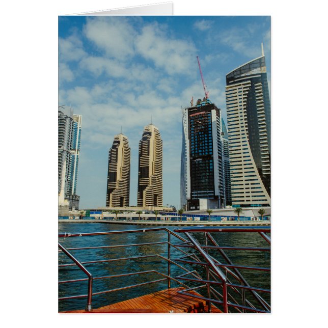 Skyscrapers in Dubai Marina (Front)