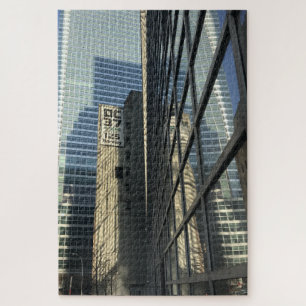 Skyscrapers Lower Manhattan New York City NYC Jigsaw Puzzle