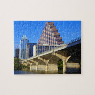 Skyscrapers of Downtown Austin and Colorado Jigsaw Puzzle