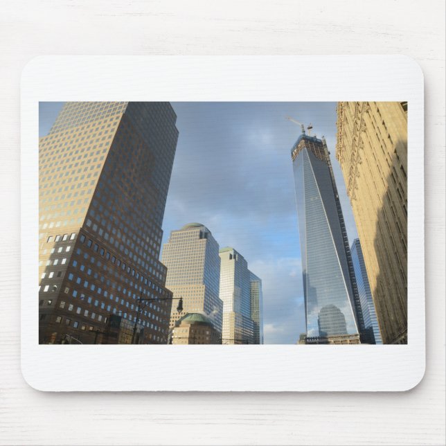 Skyscrapers of New York Mouse Pad (Front)