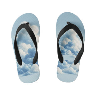"SkyStride: Cloud Bubble FlipFlops" Kid's Thongs