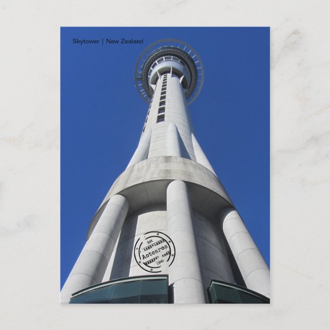 Skytower (Neuseeland) Postkarte Postcard (Front)