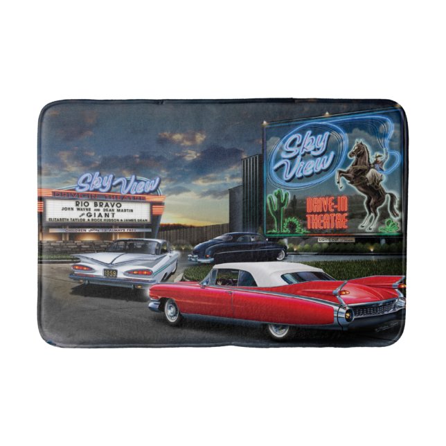 Skyview Drive In 2 Bath Mat (Front)
