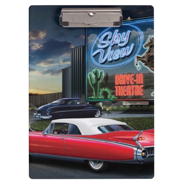 Skyview Drive In Clipboard (Front)