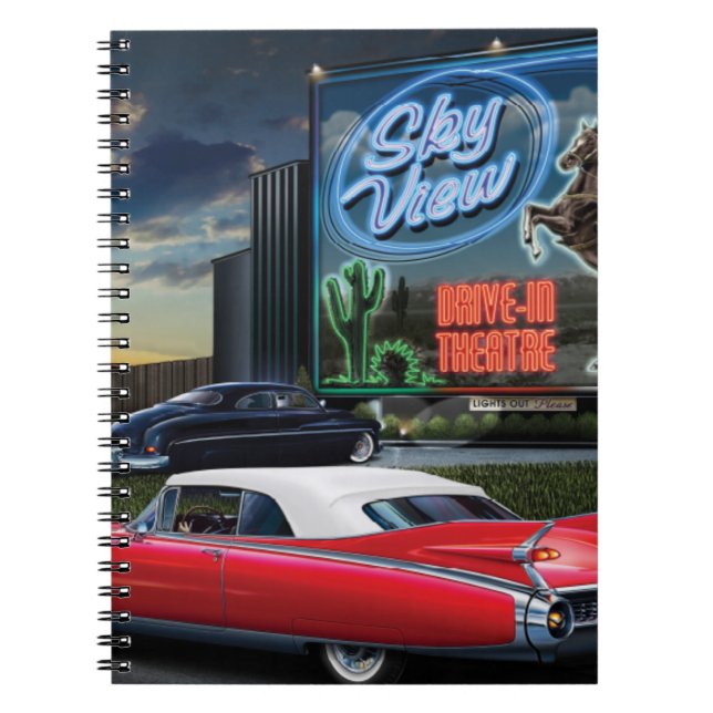 Skyview Drive In Notebook (Front)