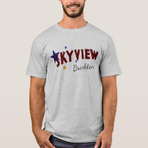 Skyview Drive-In Theatre Screen Brockton Scrib Tee