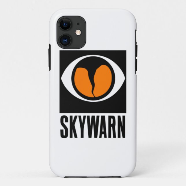 Skywarn iPhone case (Back)