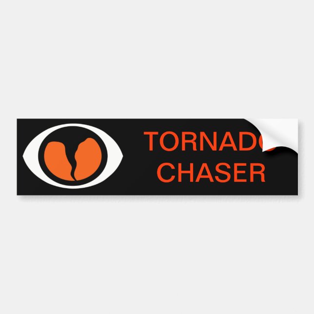 SKYWARN Tornado Chaser Bumper Sticker (Front)