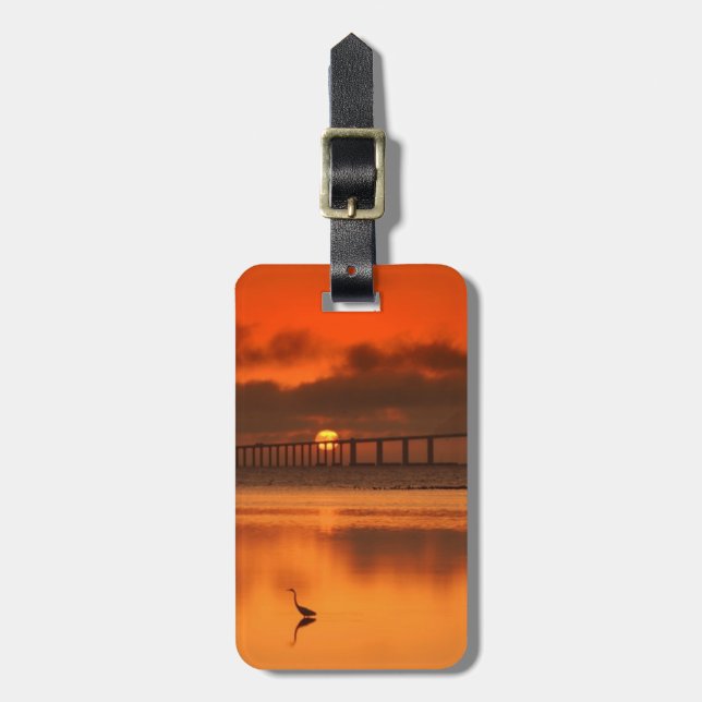Skyway Bridge Luggage Tag (Front Vertical)