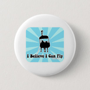 Skyway Flier 6 Cm Round Badge