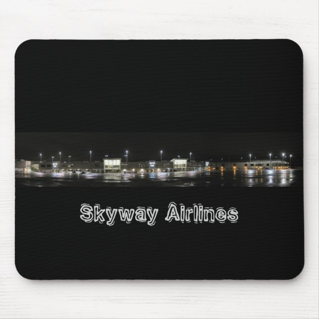 Skyway Ramp - Milwaukee , Skyway Airlines Mouse Pad (Front)