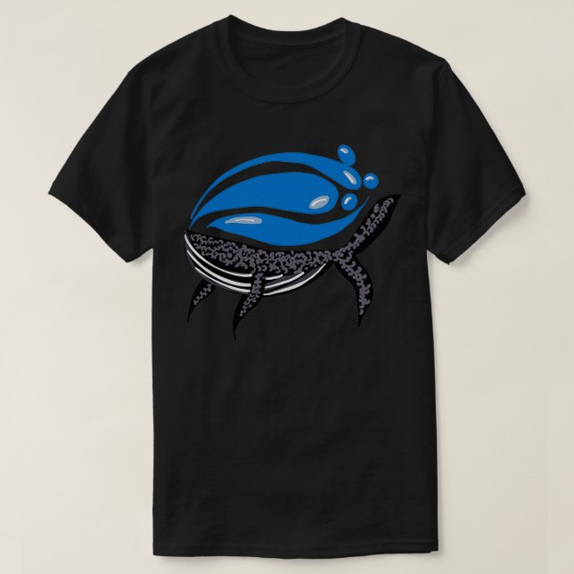 Skywhale design T-Shirt (Design Front)