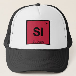 Sl - St. Louis Missouri Chemistry Periodic Table Trucker Hat