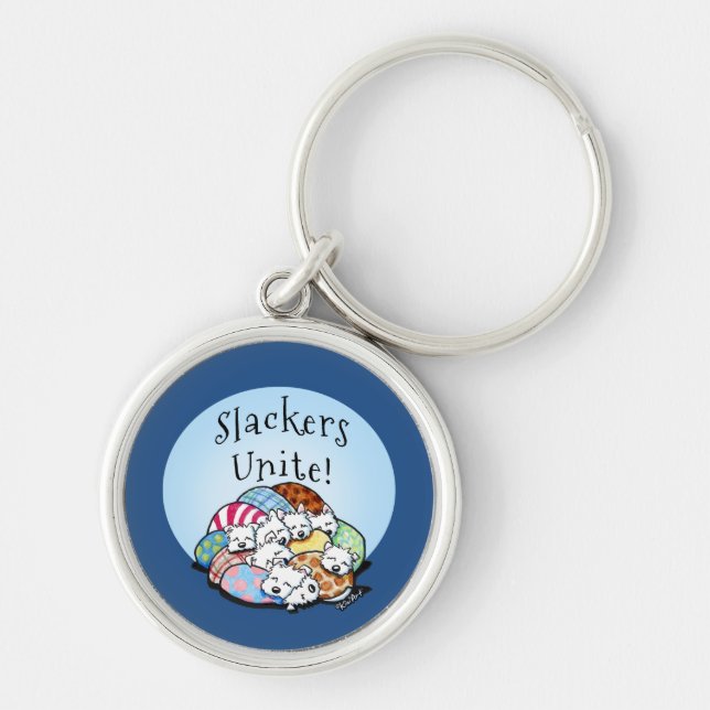 Slackers Unite Key Ring (Front)