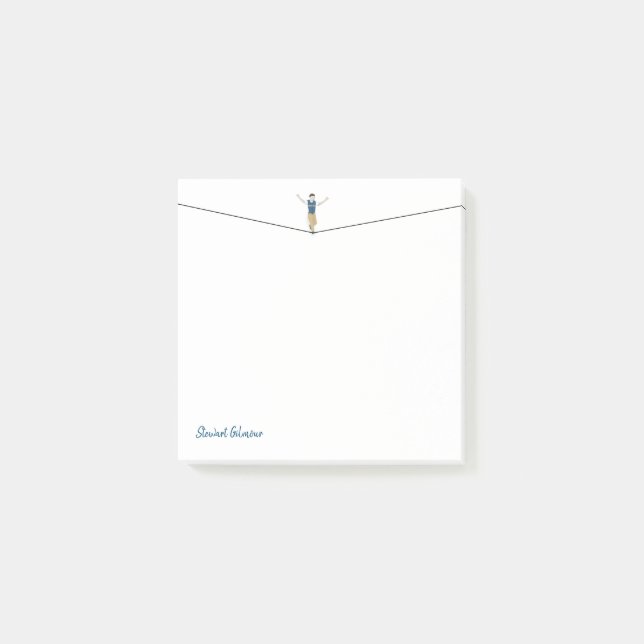 Slacklining Post-it Notes (Front)